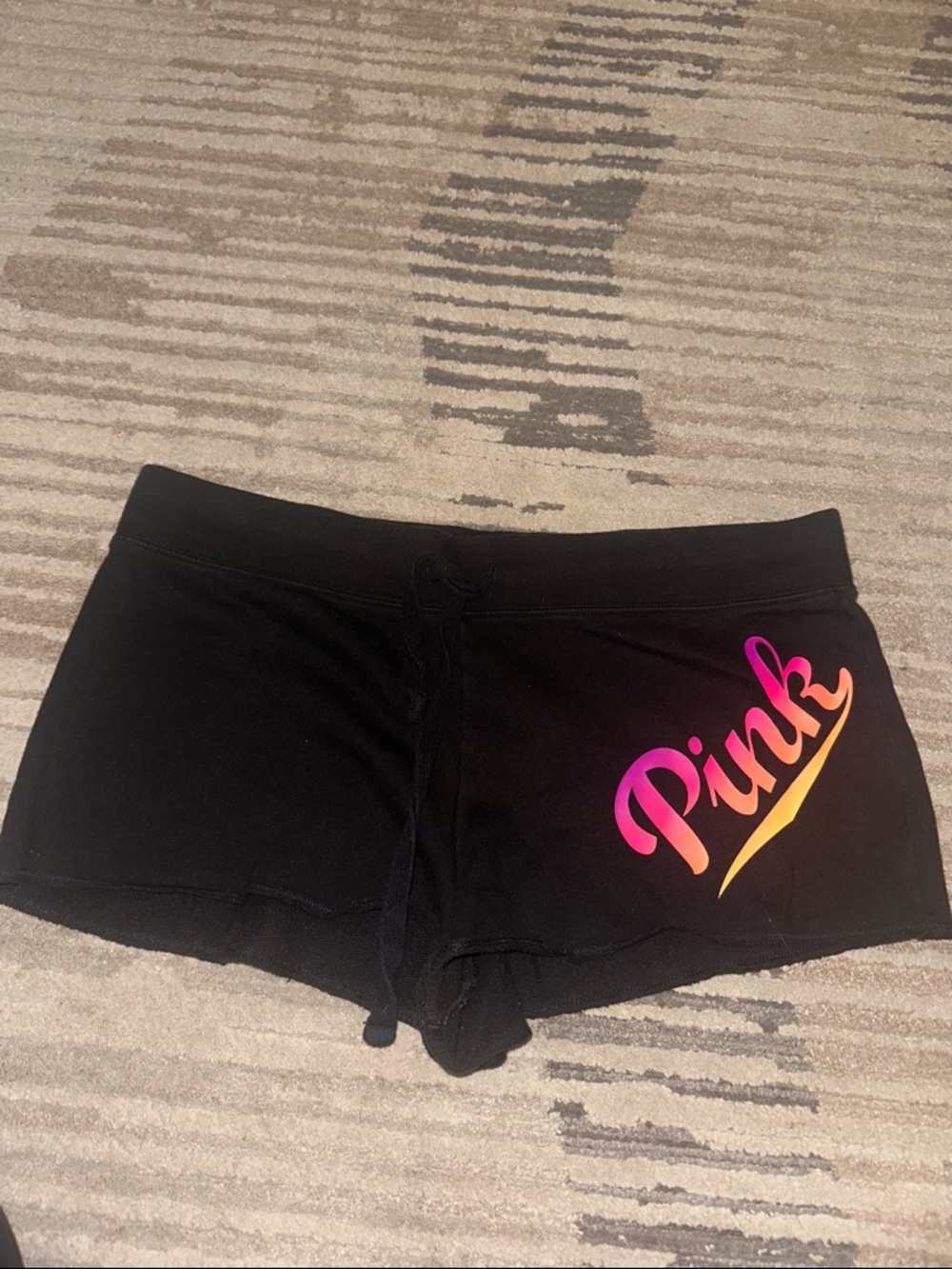 PINK Victoria's Secret Black Cozy Sweatshirt